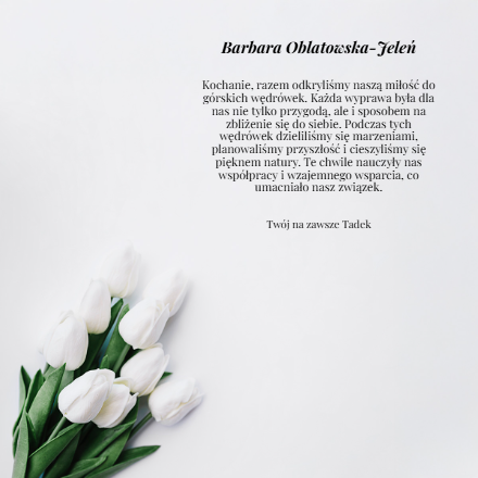 Wspomnienia - Barbara Oblatowska-Jeleń