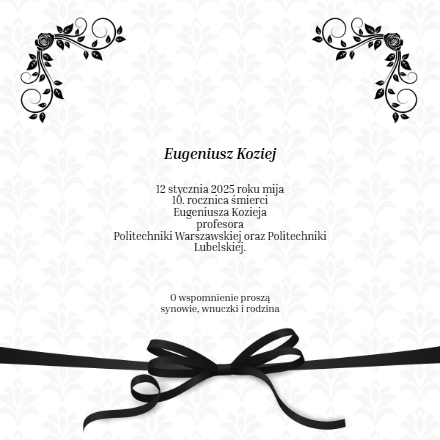 Wspomnienia - Eugeniusz Koziej